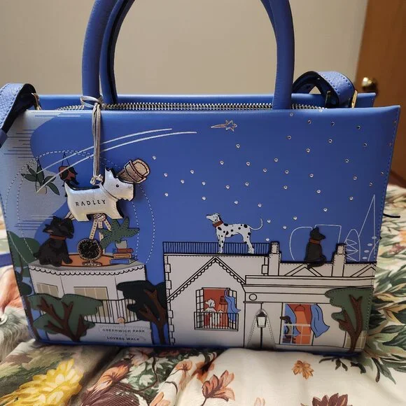 Radley London Observatory Picture Bag Rare - Picture 1 of 6